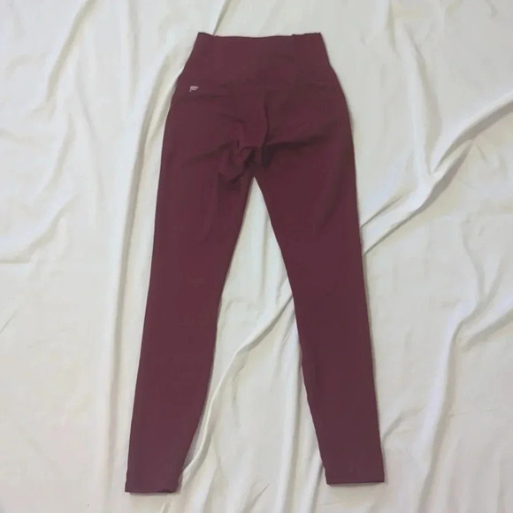 Fabletics Define PowerHold® Mid-Rise Legging, Color Black Cherry Size XXS - Picture 4 of 14